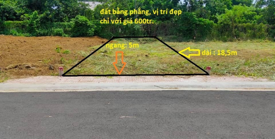 Kẹt tiên bán gấp lô đất thổ cư, sổ riêng  huyện Thống Nhất thị trấn Dầu Giây.