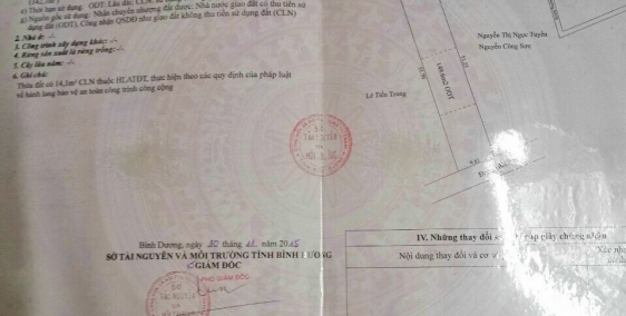 Dì út trong nhà gửi bán lô đất of gd