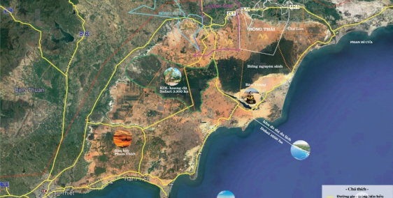 Cần Bán đất [Bắc Bình, Bình Thuận] chỉ  55 triệu/1000m2, có đường cao tốc đi qua