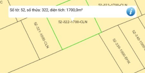 Đất giá rẻ xã Phước Khánh giá chỉ từ 450 triệu/1000m2 có mặt sông