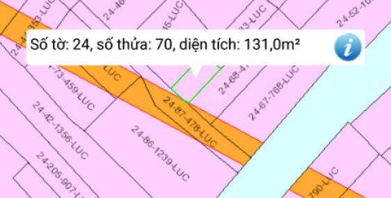 Bán đất chính chủ 131m2 xã Vĩnh Thanh - Nhơn Trạch - Đồng Nai