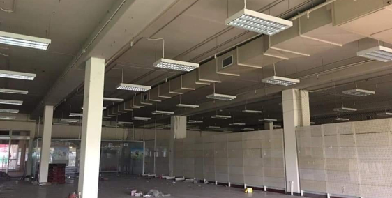 Cho thuể mặt bằng kinh doanh dịch vụ tại KCN Quang Minh, 93m2, mặt tiền 6.3m