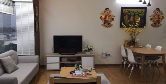 Cần bán gấp căn hộ Flora Anh Đào 55m2 lầu 9 (đã có sổ) full nội thất