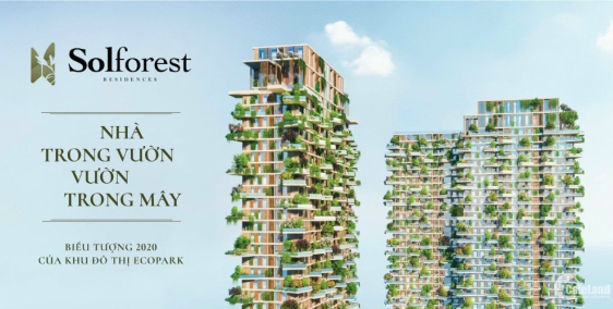 Sol Forest nhà trong vườn - vườn trong mây từ 270 triệu sở hữu ngay