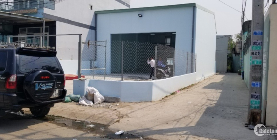 Bán xưởng 03 mặt tiền đã hoàn công giá rẻ