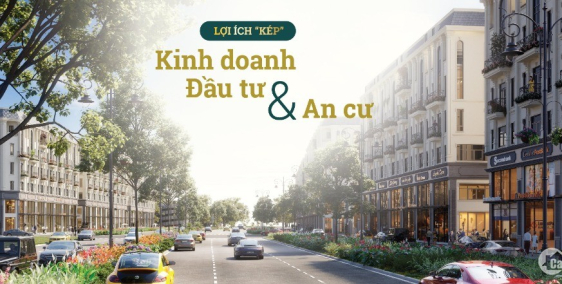 Bán duy nhất 01 lô Shophouse Him Lam Đường Tố Hữu. Chỉ 274tr/m2