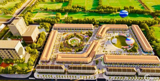 Nhà phố khu D Royal Park Huế chỉ còn 1 căn view công viên nghệ thuật