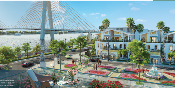 BIỆT THỰ 200M2 (3 TẦNG) VEN SÔNG TIỀN  - TP MỸ THO - GIÁ 10 TỶ