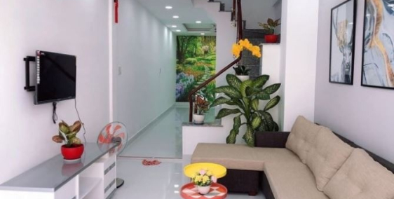 bán nhà phố 1 trệt 1 lầu 1 lững giá 400 triệu đường tỉnh lộ 10 gần chợ phạm văn