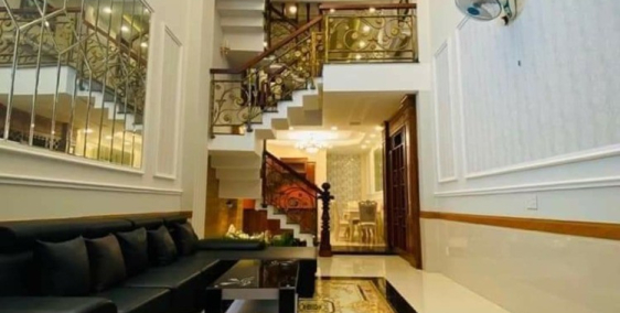 Nhà nở hậu, hẻm xe hơi đường Huỳnh Tịnh Của, khu VIP quận 3 50m2 giá 13.3 tỷ