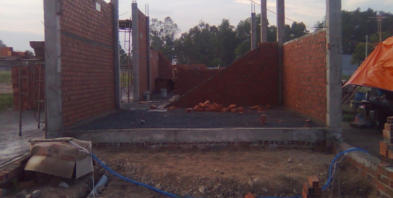 Bán nhà 2 mặt tiền, 1 trệt 1 lầu giá ngộp