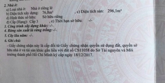Bán gấp nhà chính chủ Hiệp thành 45, quận 12