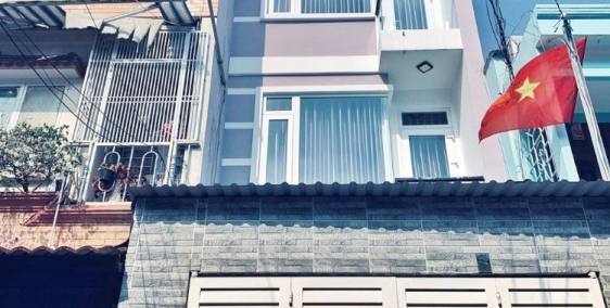 Nhà (3.7*15.7m) 2 lầu, ST, 4pn, mặt tiền đường số 9 P4-Q8