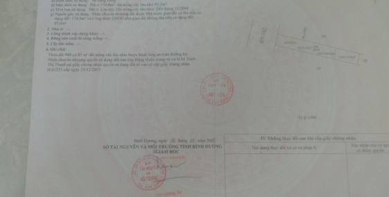 BÁN NHÀ KHU CN VSIP2 MỞ RỘNG MẶT ĐƯỜNG DT 742