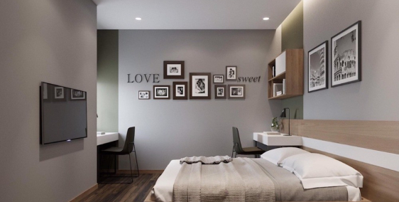 Cho thuê CHCC Vinhomes D''Capitale, 2PN, full đồ đẹp giá 13 tr/th. Lh: 097310617