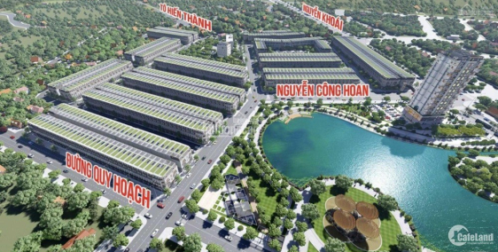 BÁN ĐẤT NỀN CÓ SỔ ĐỎ MẶT ĐƯỜNG NGUYỄN KHOÁI