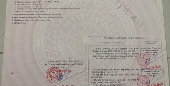 Bán cặp nền đường số 9 nông thổ sản ( có xé lẻ )