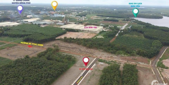 Đất nền thổ cư sổ sẳn gần khu công nghiệp