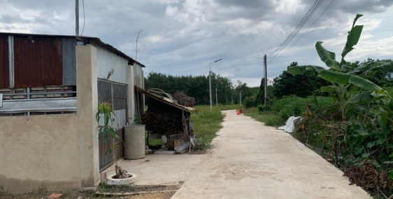 Đất nằm gần sát KCN Hiệp Thạnh ,Gò Dầu ,Tây Ninh,280tr - 5x42m.