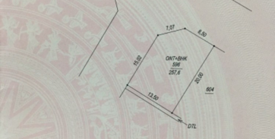 CẦN TIỀN XÂY NHÀ  BÁN ĐẤT THỔ CƯ CÓ SỔ ĐỎ