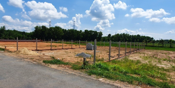 Đất củ chi giá rẻ dt 580m2 giá 1.7 triệu/m2, sổ hồng riêng, hỗ trợ ngân hàng