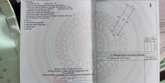 Đất trồng cây lâu năm 950tr/1000m2, view sông Phú Đông Nhơn Trạch ĐN