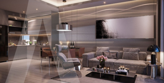 Bán căn hộ 2 PN mặt tiền QL13 liền kề TP Thủ Đức. Nội thất cao cấp.