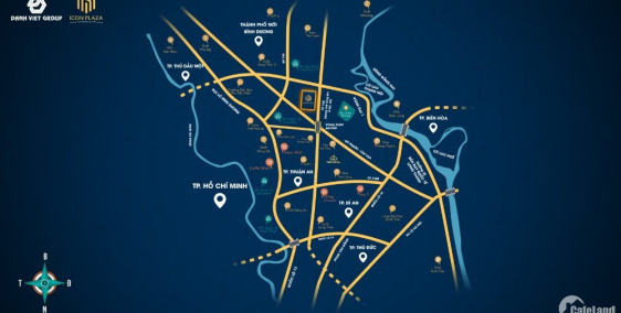 Căn Hộ Icon Plaza 1ty/căn . Sở hữu ngay căn hộ Icon Plaza mặt tiền DT743 - An Phú