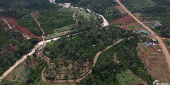 Đất nền biệt thự nghỉ dưỡng ven sông Đại Ngà, View núi Sapung, Tp.Bảo Lộc