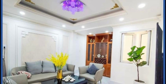 Nhà phố siêu cấp 2 MT quận Bình Tân 1T3L đẹp đẽ 4X13