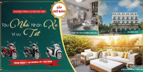 Khu Cityland thứ 2 MT Lk Nguyễn Oanh,Gò Vấp, giá từ 5.2 tỷ, hỗ trợ 70%