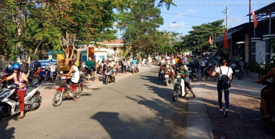 Bán đất mặt tiền kinh doanh chợ Trảng Cát - Tx Phú Mĩ, 5 x 20 thổ cư hết đất SHR