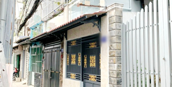 Bán nhà mới 1 lầu gần mặt tiền đường Dã Tượng Phường 10 Quận 8