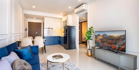 Cần cho thuê gấp chung cư Saigon Royal quận 4, đường Bến Vân Đồn, 2pn giá rẻ cực