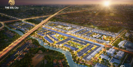< Siêu Dự Án The Sol City Với Quy Mô 105ha,Ngay Chợ Hưng Long-Bình Chánh >