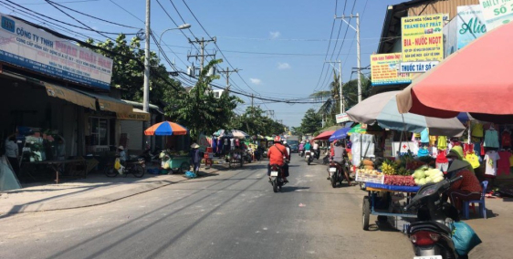 Bán đất mặt tiền kinh doanh 100m2 chợ Hiệp Phước, gần KCN Nhơn Trạch, sổ riêng,