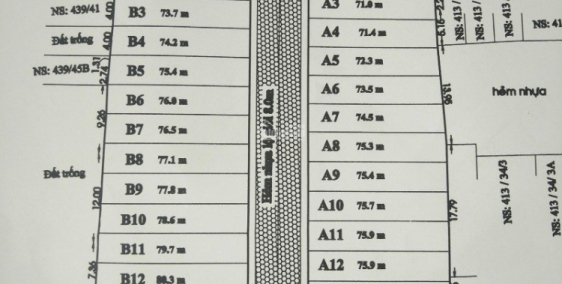 20 Lô Đất Phân Lô Hẻm 413 Lê Văn Quới, Bình Trị Đông A, Bình Tân, Chỉ 2.550 tỷ
