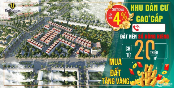 Đất nền ngay trung tâm Thủ Dầu Một, sổ hồng từng nền, chiết khấu ngay 4%