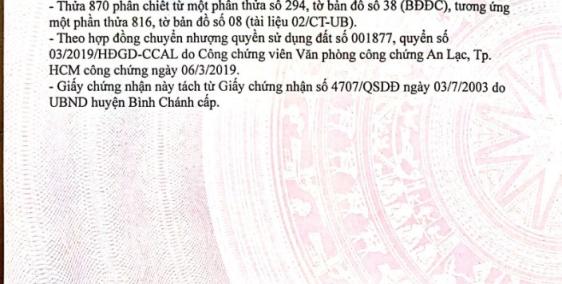 Bán gấp miếng đất xây xưởng mở trọ ở ngay Bình Chánh