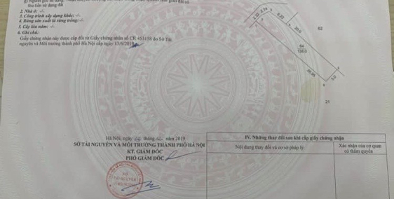 Chính chủ nhờ bán lô đất 138m*mặt tiền 5m, gần mặt đường 419 Tân Xã. Giá 1.7 tỷ