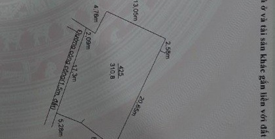 Cho thuê 1 nền đất 350m, 3tr hẻm 2.5m ấp Thanh Hiệp, xã Thanh Phú, Bến Lức, LA