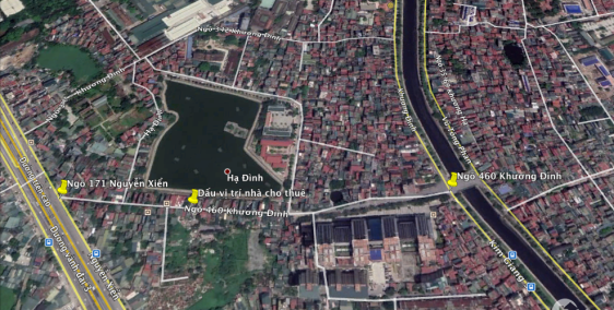 Cho thuê nhà làm mọi mô hình kinh doanh và ở