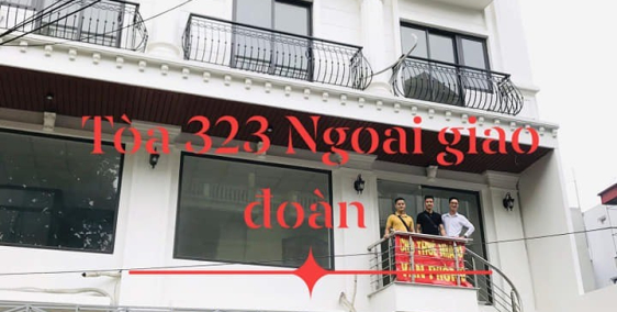 Cho Thuê Văn Phòng nhà mới xây , gần KĐT Ngoại Giao Đoàn , Công Viên Hòa Bình