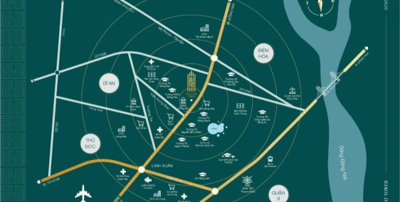 Căn hộ cao cấp, mặt tiền QL1k-Tâm điểm của sự kết nối