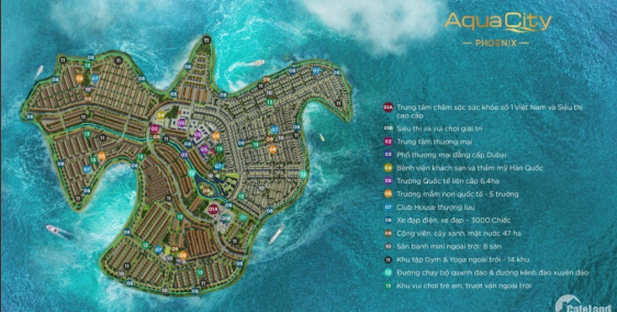 Mở bán phân khu mới - Aqua City Phoenix North - Biệt thự, nhà phố chỉ từ 6 tỷ 9