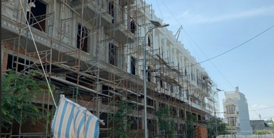 Nhà phố 1 trệt 3 lầu mặt tiền Hà Huy Giáp ngã 4 ga giá ưu đãi Thanh toán chỉ 10%