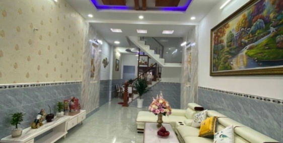 Nhà mặt tiền-kinh doanh 4x16 -4 tầng đường xe hơi Nguyễn Tư Giản, Gò Vấp