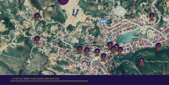 SUẤT NGOẠI GIAO ĐẤT NỀN TRUNG TÂM THỊ TRẤN SAPA , SĐ LÂU DÀI. CK KHỦNG