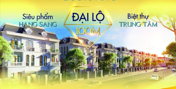 ra mắt sản phẩm biệt thự tại đại lộ 100m