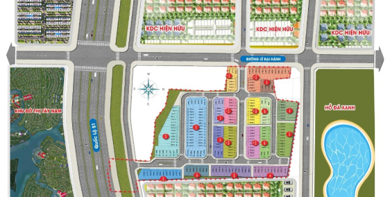 Bán Nhà Phố Phường Kim Dinh 2 Mặt Tiền, Giá Chỉ Từ 2,9 tỷ/căn